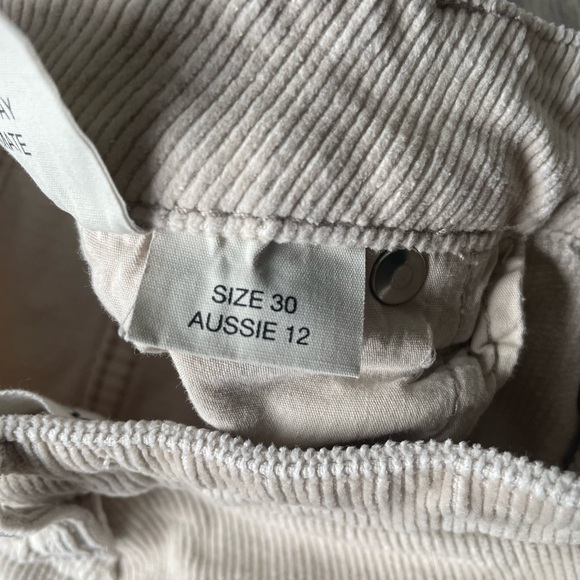 Free People Rollas beige corduroy pants - Picture 5 of 5